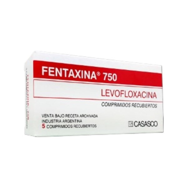 Casasco Fentaxina Levofloxacina 750 Mg x 5 Comp Recubiertos #1