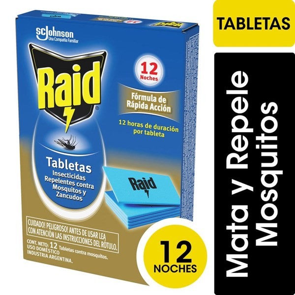 Mir Raid Tabletas 12un/20 Ar #1