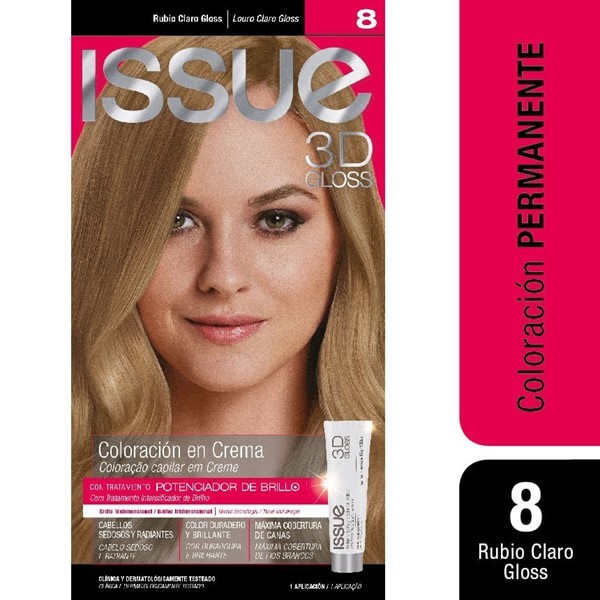 Issue Kit 3D Gloss 8 Rubio Claro #1