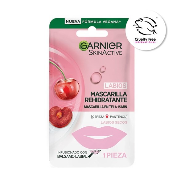 Mascarilla de Labios Garnier Hydra Bomb Cherry alt