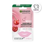 Garnier Mascarilla en Tela Para Labios Hidratante de Cereza #2