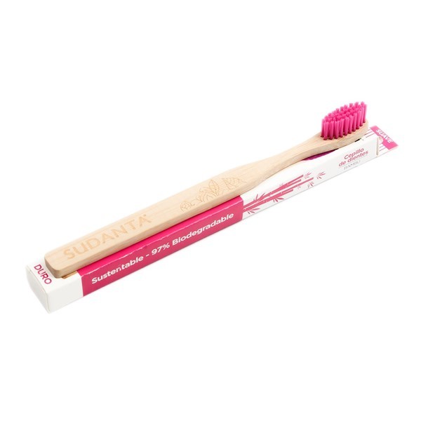 Sri Sri Cepillo Dental Sudanta Bambu Adulto Duro
