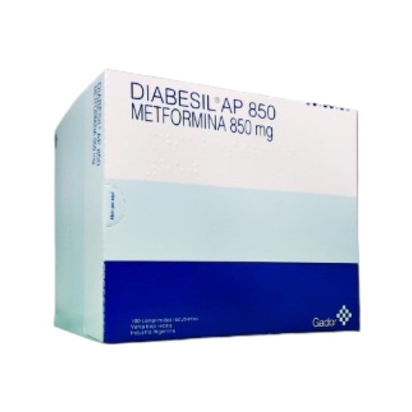 Gador Diabesil Ap 850 Mg Metformina x 100 Comp Recubiertos #1
