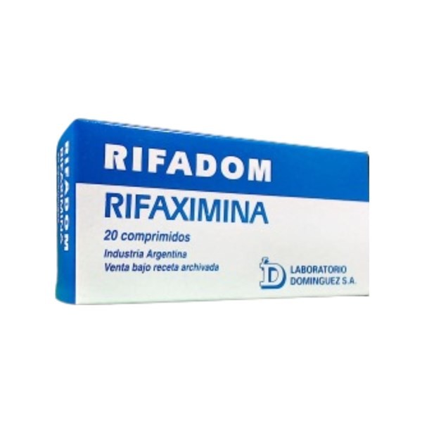 Dominguez Rifadom 200 Mg Rifaximina x 20 Comp #1