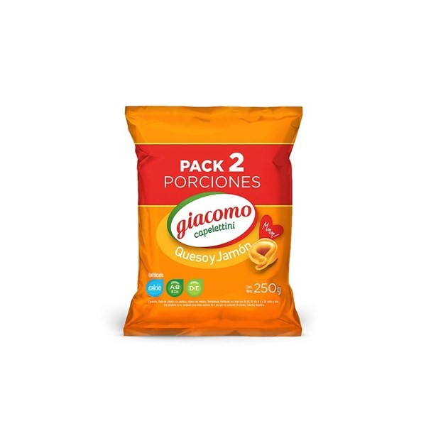 Capelettini Giacomo Queso Y Jamon 250 g #1