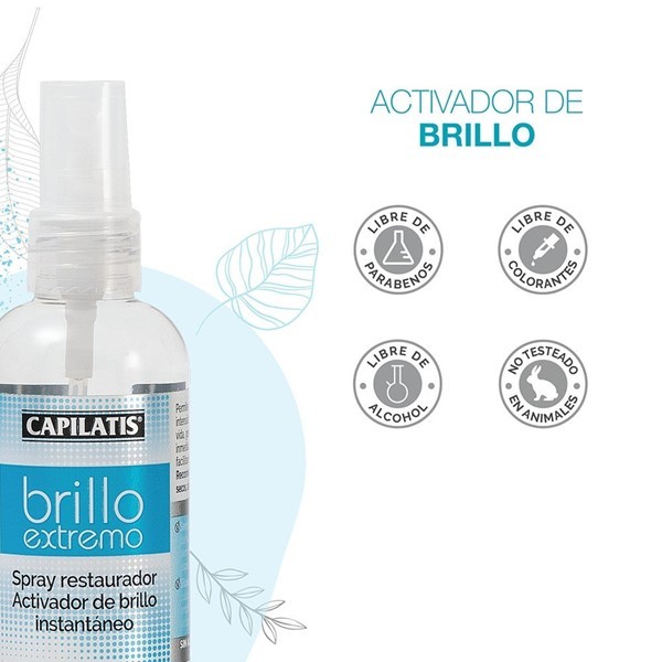 Capilatis Spray Restaurador Línea Brillo Extremo 110 ml alt