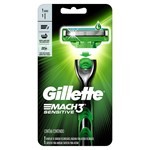 Gillette Maquina Para Afeitar 3 mach Sensitive Recargable #4