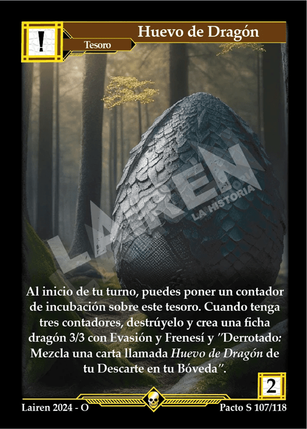 107 Huevo De Dragon