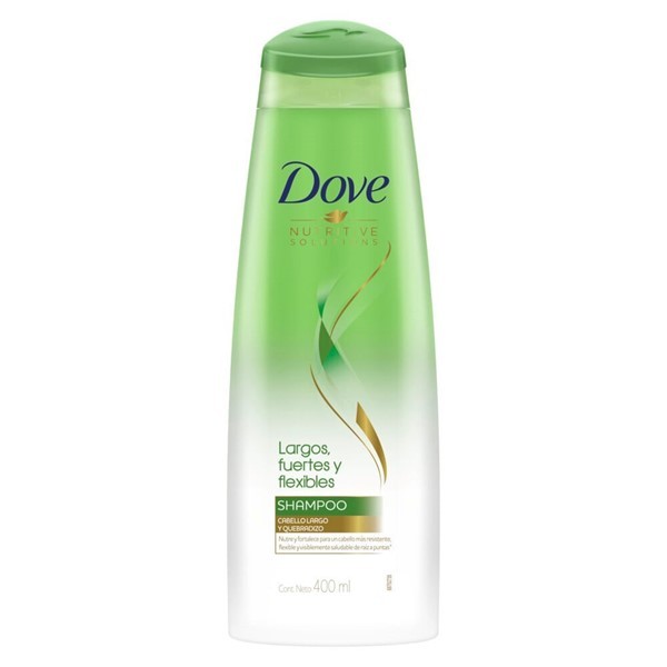 Shampoo Dove Largos Fuertes Y Flexibles x 400 ml #1