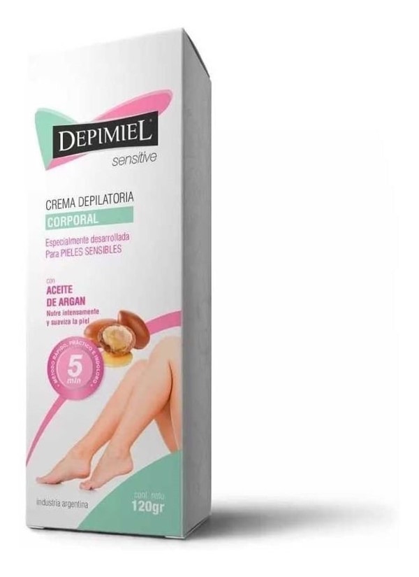 Depimiel Crema Depilatoria Para Cuerpo Sensitive 120 gr alt
