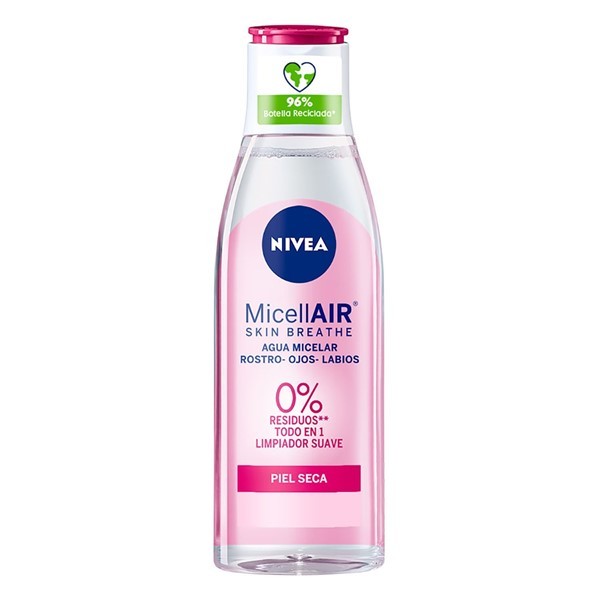 Nivea Agua Micelar  Skin Breathe Para Piel Seca Y Sensible 200 ml alt