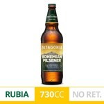 Cerveza Rubia Patagonia Bohemian Pilsener 730 ml Botella Descartable #1