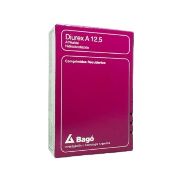 Bagó Diurex a 12,5 / 1,25 Mg Hidroclorotiazida+Amilorida x 30 Comp #1