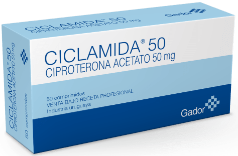 Ciclamida 50 mg | 50 comprimidos | Ciproterona #1
