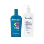 Dermaglos Kit Solar Fps 50 + Regeneración 2 Unid #1