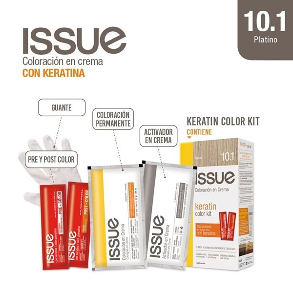 Issue Keratin Color 10.1 Platino alt