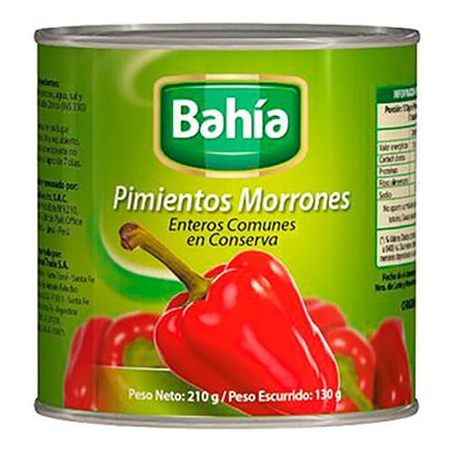 Morron Entero Bahia 210 g #1