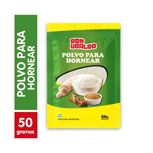Polvo Para Hornear Don Ubaldo 50 g. #1