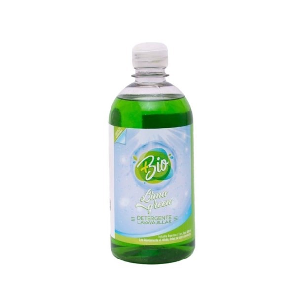 Detergente +Bio Lima Green x 500 ml