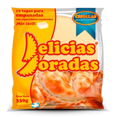 Tapa Empanada Criolla Delicias Doradas 330 Gr #1