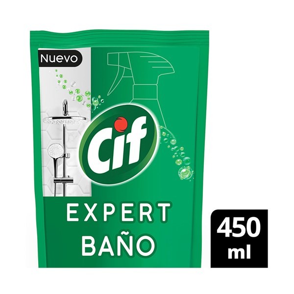 Limpiador Para Baño Cif Expert Dp 450 Cc. #1