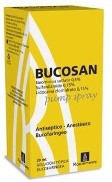 BUCOSAN PUMP SPRAY 20ML.
