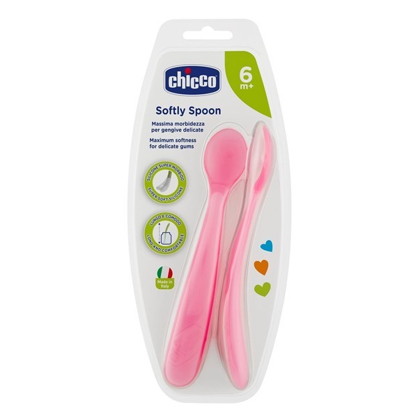 Chicco Cuchara de Silicona Girl