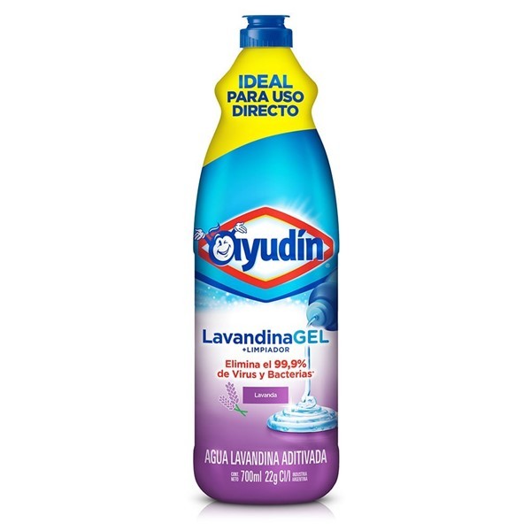 Lavandina en Gel Ayudín Lavanda x 700 ml