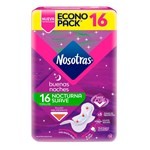 Toallitas Higiénicas Nosotras Nocturna Suave 16Un #2