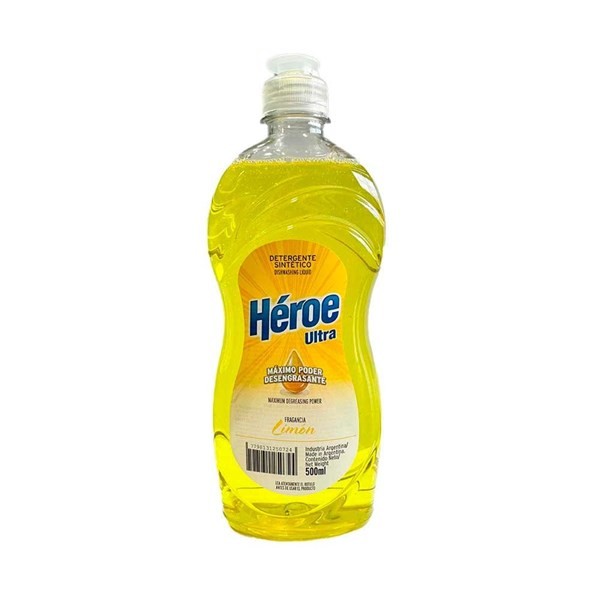 Lavavajillas Heroe Ultra Limon 500 cc #1
