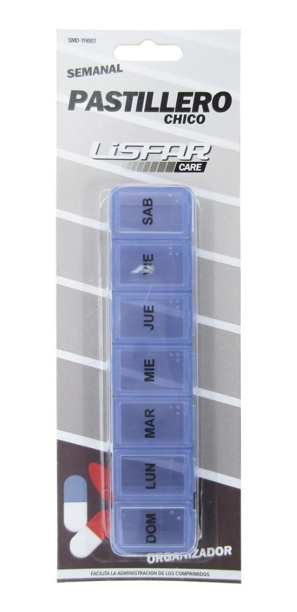 Lisfar Pastillero Semanal Chico