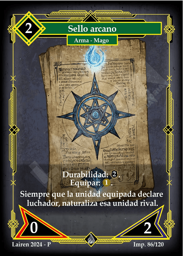 086 Sello Arcano - Coste 2 #1