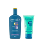 Dermaglos Combo Protector Solar Fps50 + Gel Post Solar #1