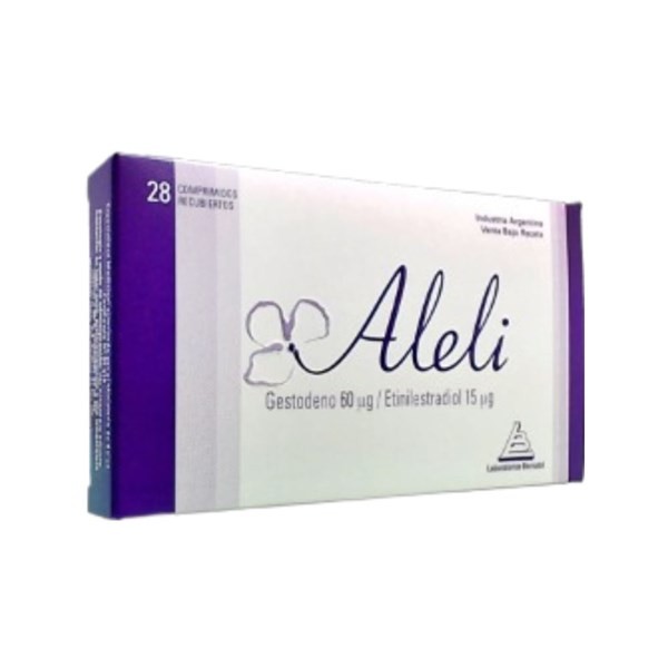 Laboratorio Bernabó Aleli Etinilestradiol + Gestodeno x 28 Comp Recubiertos #1