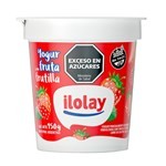 Yogur Ilolay Con Trozos de Frutilla 150 g #1