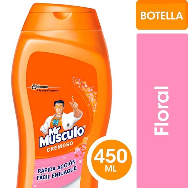 Limpiador de Baño Mr Músculo en Crema Floral 450 ml #1