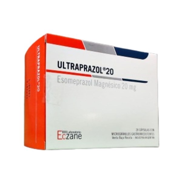 Laboratorio Eczane Pharma Sa Ultraprazol 20 Mg Esomeprazol x 28 Cáps #1