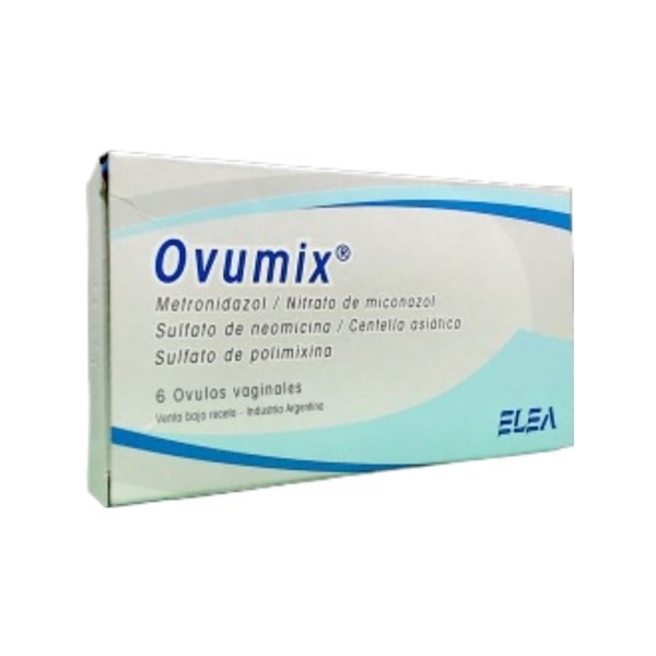 Elea Ovumix Miconazol + Metronidazol + Asoc. x 6 Óvulos #1