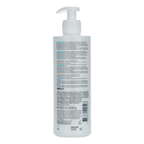 La Roche Posay Lipikar Fluido Hidratante Corporal 400ml alt