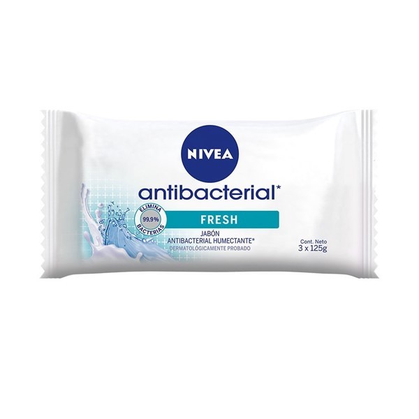 Jabón Antibacterial Nivea 3 x 125 gr #1