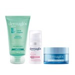 Dermaglos Kit Facial Rutina de Limpieza E Hidratación + Serum Ectoína Tamaño 3 Unid #1