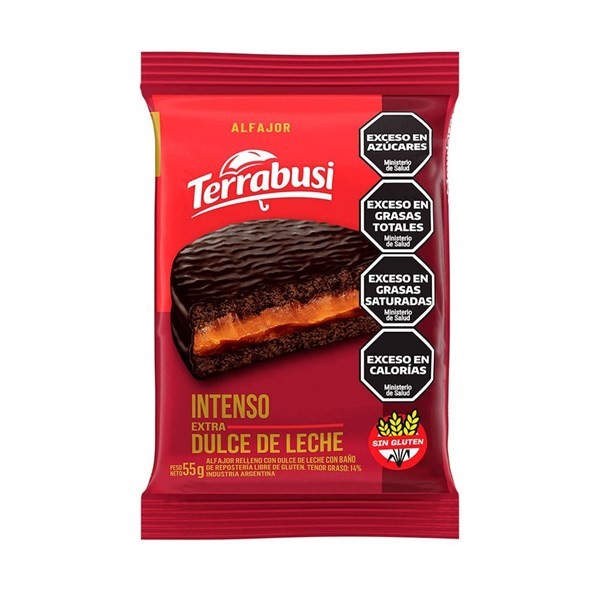 Alfajor Sin Gluten x 50 grs Terrabusi