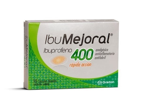 Ibumejoral Rápida Acción 400 Mg X10 Cápsulas