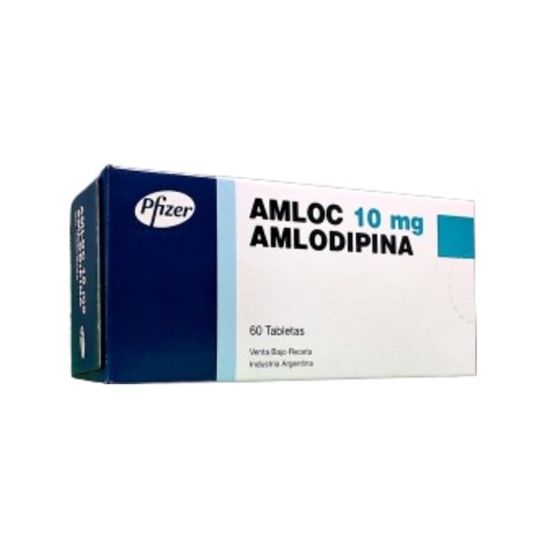 Aspen Pharma Amloc Amlodipina 10 Mg x 60 Tabletas