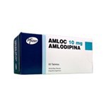 Aspen Pharma Amloc Amlodipina 10 Mg x 60 Tabletas #1