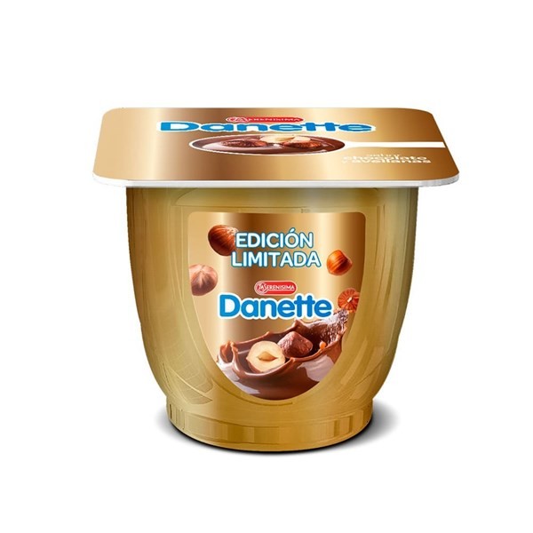 Postre Chocolate Y Avellanas 95 gr Danette