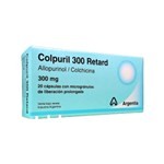 Siegfried Colpuril 300 Retard Allopurinol + Colchicina x 20 Cáps de Liberación Prolongada #1