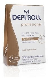 DEPI-ROLL Bandas Depilatorias Corporales  | 16 unidades