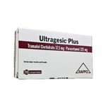 Raffo Ultragesic Plus Tramadol + Paracetamol 37.5 / 325 Mg x 10 Comp #1
