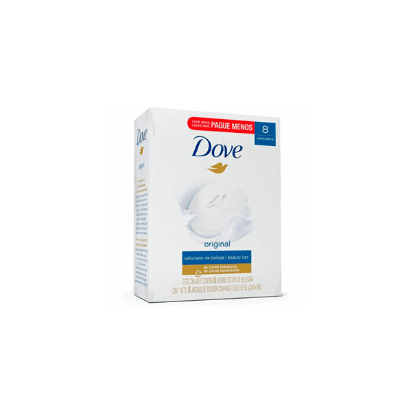 Jabón Dove Original Pack x 90 gr x 8 Unid. #1
